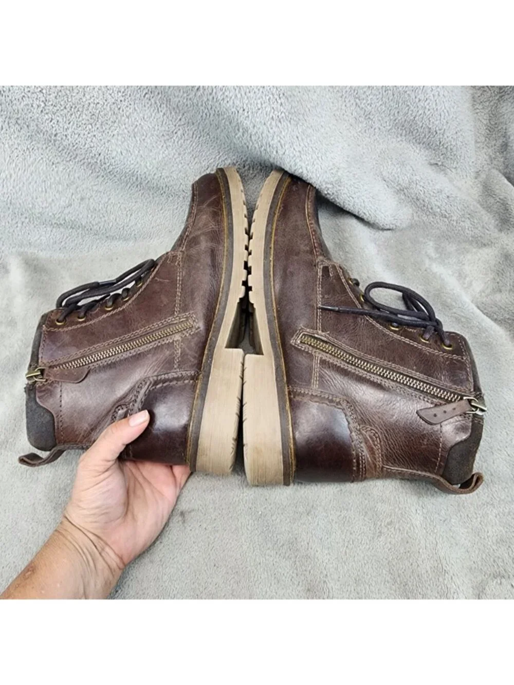Reserved Footwear Shoes Mens Size 10 The Lagan Brown Leather Chukka Boots *Read*